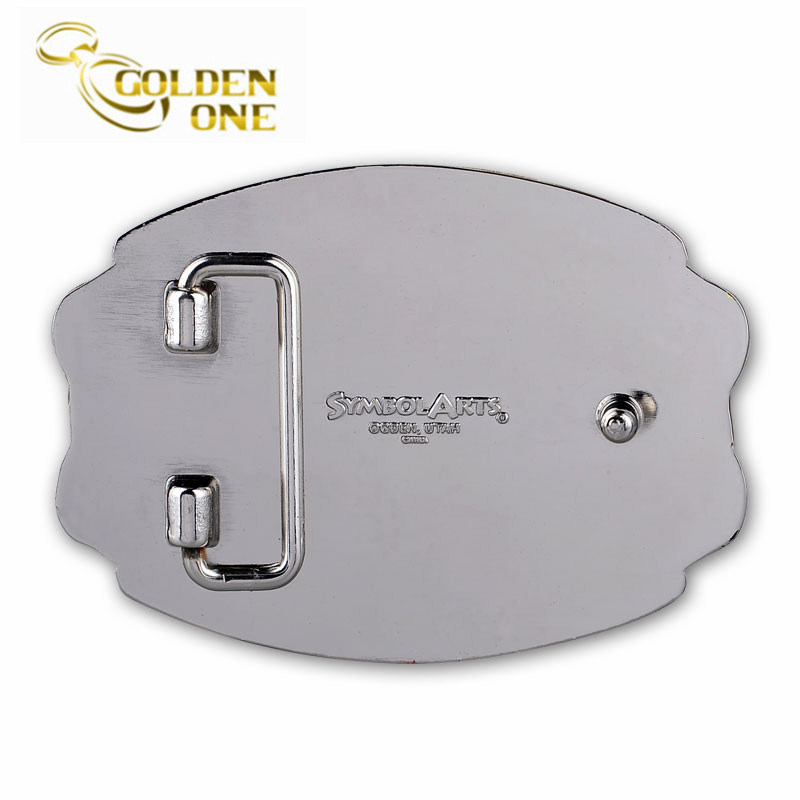 Customized High Quality Two Tone Finsh Metal Belt Buckle