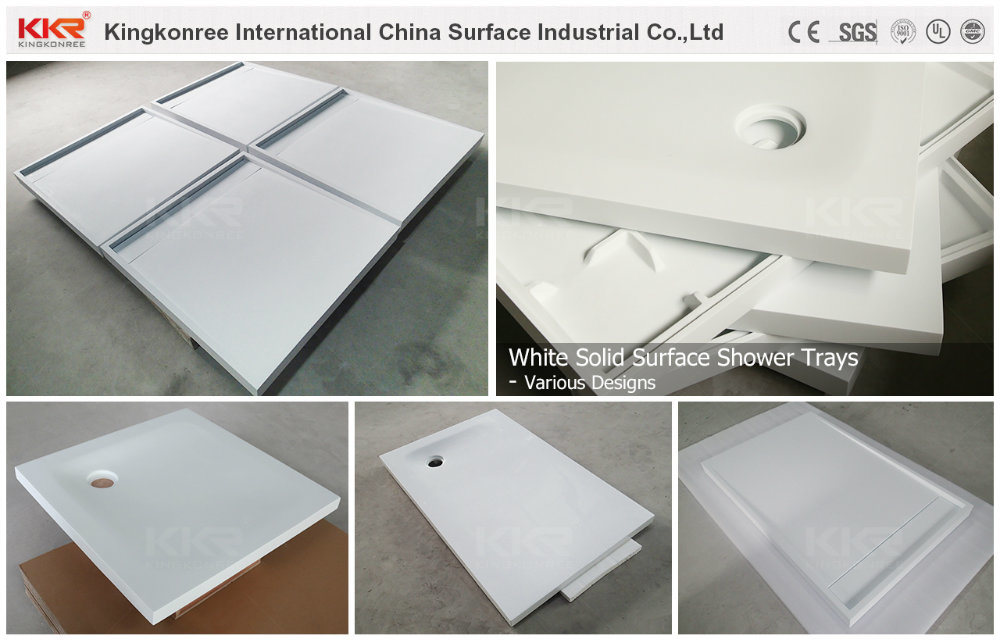 Acrylic Solid Surface Shower Tray 36