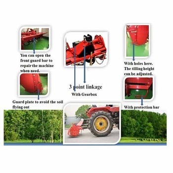 Cheap Small Tractor Tiller for Europe Market (RT115)