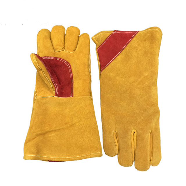 Cow Split Welding Hand Gloves