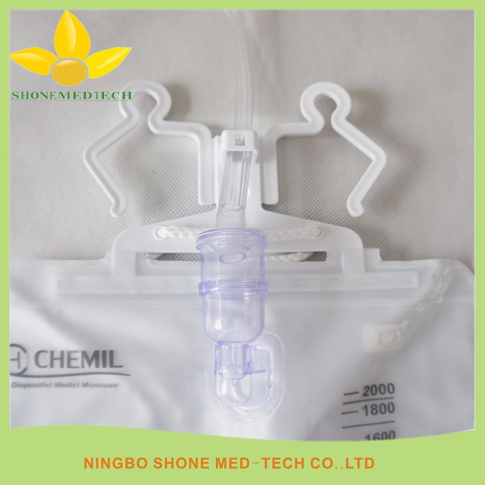 Disposable Urine Bag with T-Tap Outlet Valve