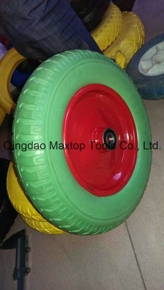 480/400-8 Solid Flat Free PU Foam Wheel