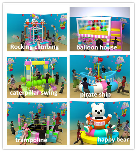 2018 New Indoor Playground for Electric Cannon Equipment (QL-3015D)