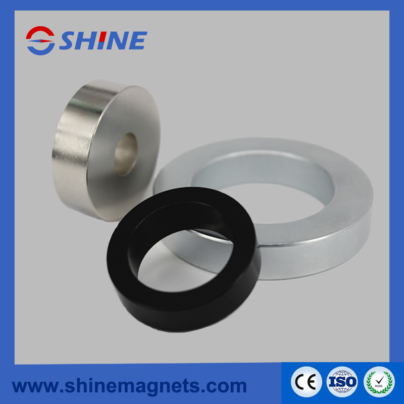 Large Strong Sintered NdFeB Ring Magnet for Speaker Driver