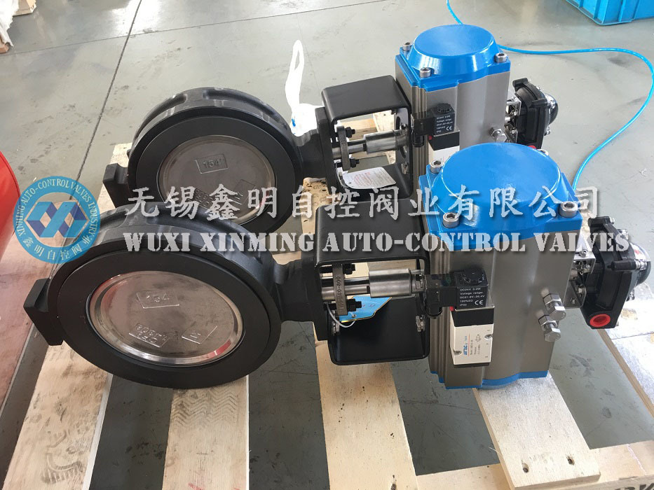 Water Butterfly Valve with Pneumatic Actuator