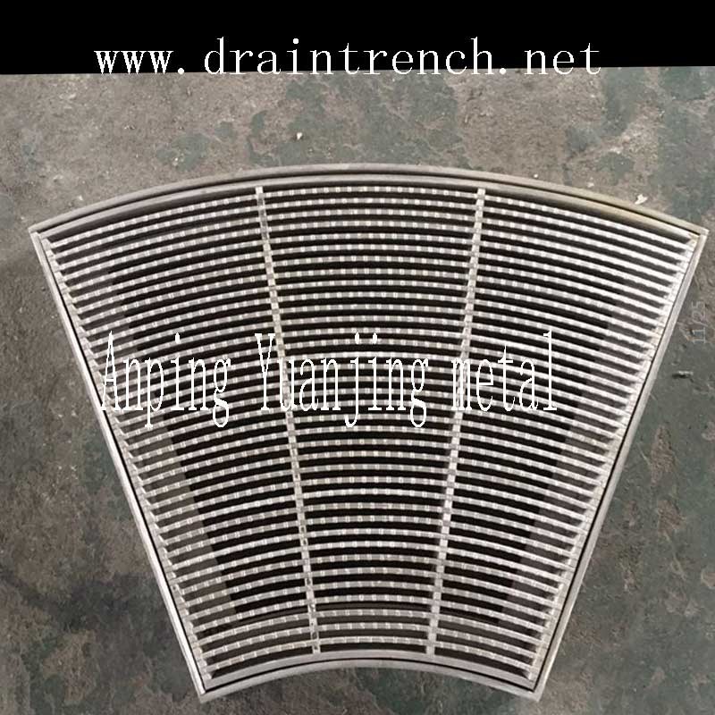 High Quality Stainless Steel Grating Shower Drainer