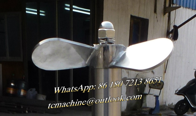 300liter Stainless Steel Batch Mixer Milk Mixing Tank Power Mixer