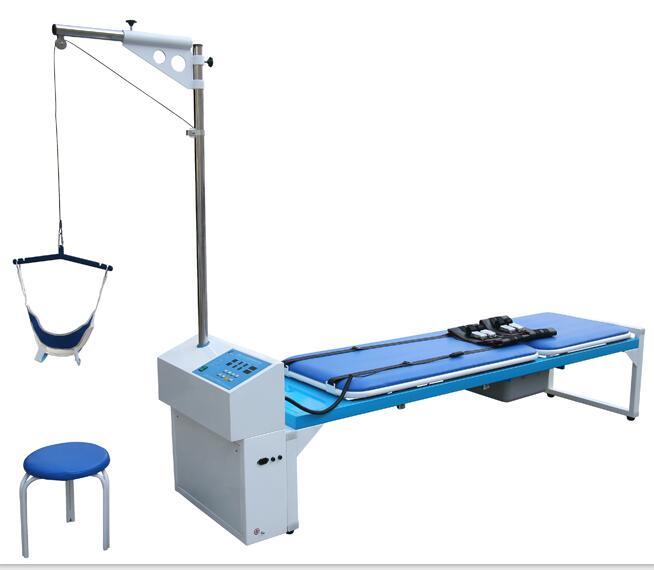 Cervical and Lumbar Traction Bed