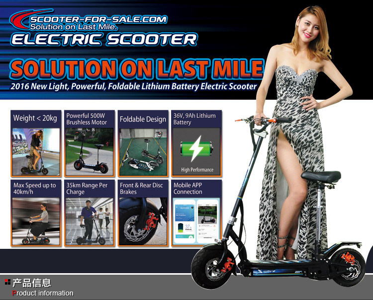 New Products New Design 60V 1000W Popular Scrooser with 2 Wheel Electric Scooter Halley Scooter Long Range for Adult Hot