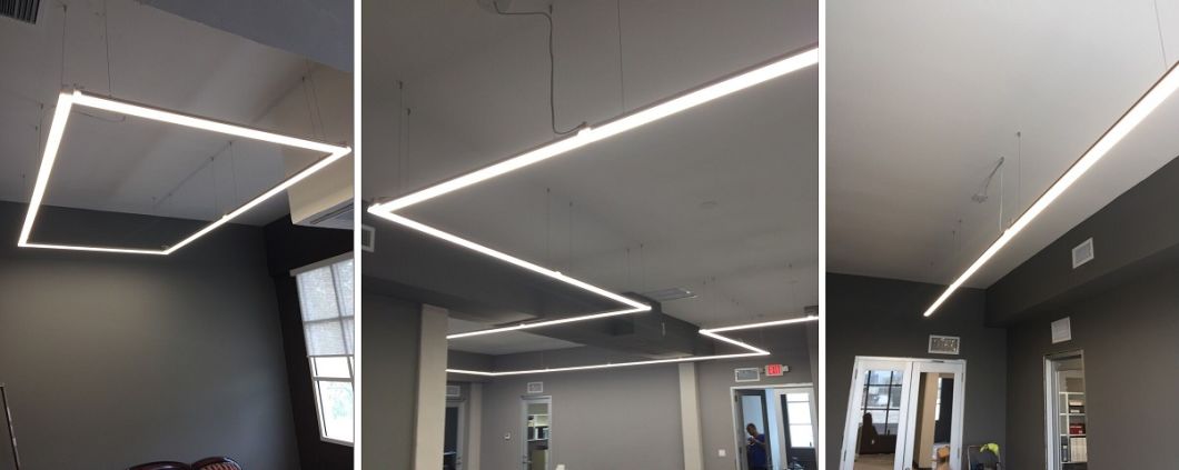 DIY Connect LED Direct Lighting for Warehouse Application