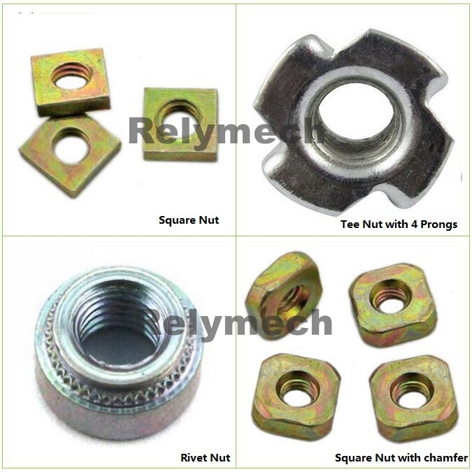 Black Zinc Round Head/Hex Head Cap Nut for Fasteners