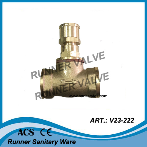 Brass Lockable Stop Valve (V23-222)