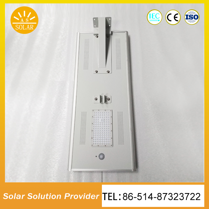 60W Integrated LED All in One Solar Street Lights with Sensor
