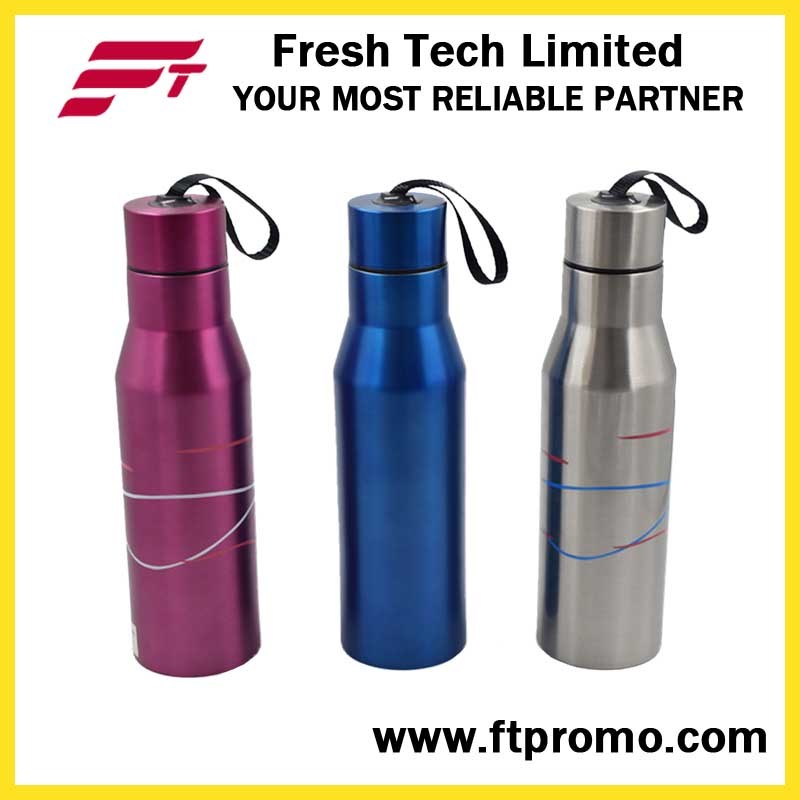 2017 New Flip Lid Stainless Steel Sports Bottle with Your Logo