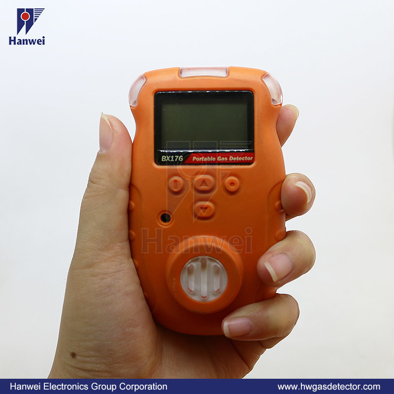 Lithium Rechargeable Battery Portable CO2 Single Gas Detector 0-6000ppm (BX176)