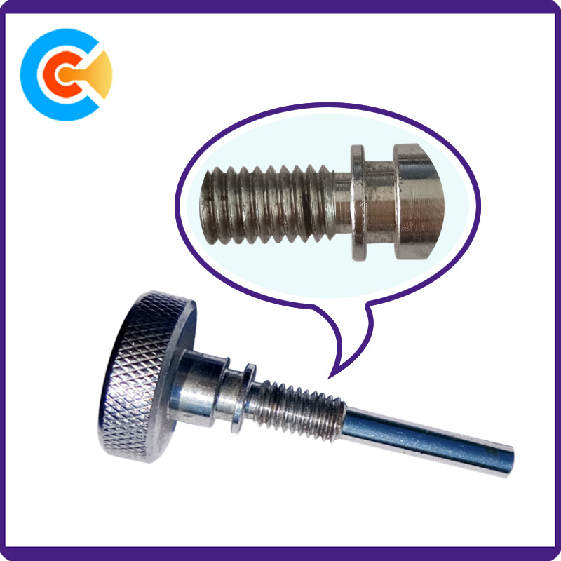 Special Customized Knurling Head Screw Big Head Screw Shoulder Screw