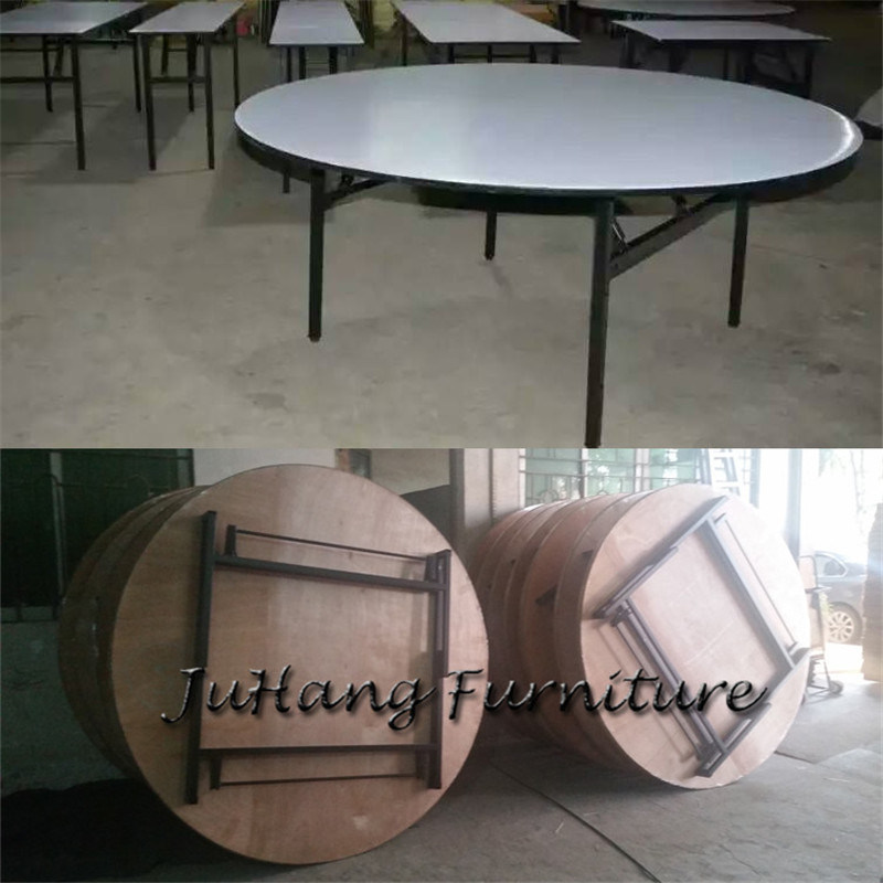 Folding Round Wedding Restaurant Hotel Banquet Table (HM-T1)