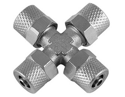 Push-to-Connect Fitting Union Cross Fitting with High Temperature