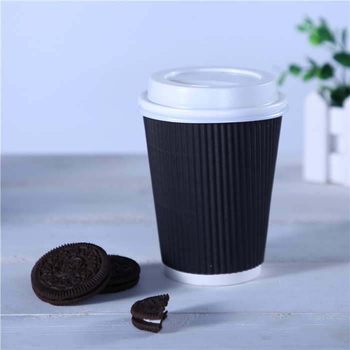 Waterproof Biodegradable PE Coated Double Wall Paper Cups