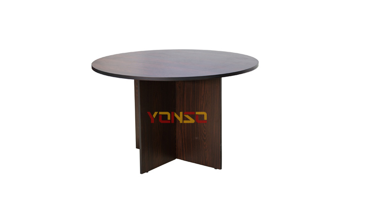 Simple Modern Small Wooden Modular Round Office Conference Room Table