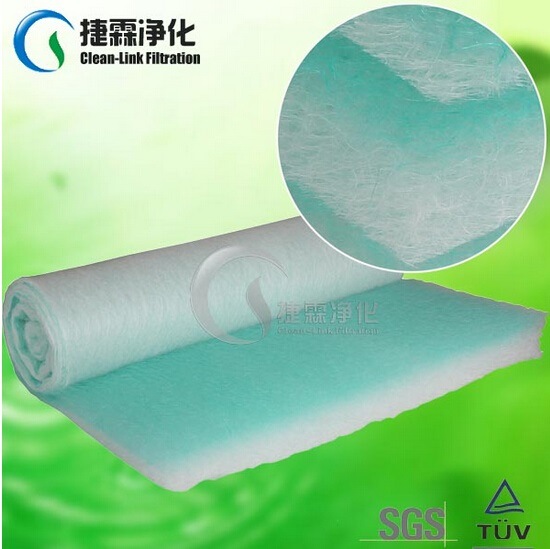 Paint Booth 50mm Fiberglass Filter Fabric for Dust Collection