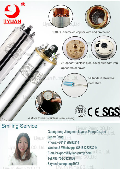 Promotion Best Brands Deep Well Pump Submersible Motor Parts