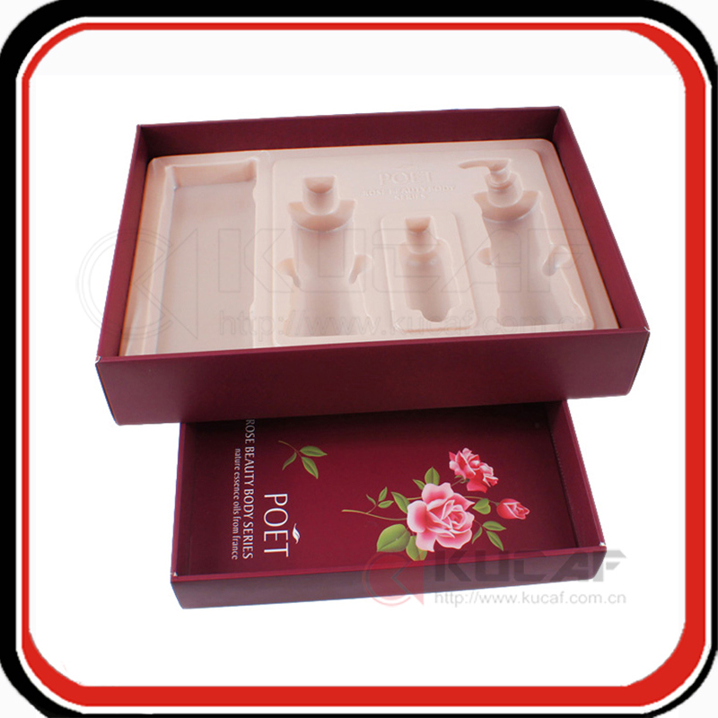 Custom Hot Stamping Logo Paper Packaging cosmetic Box