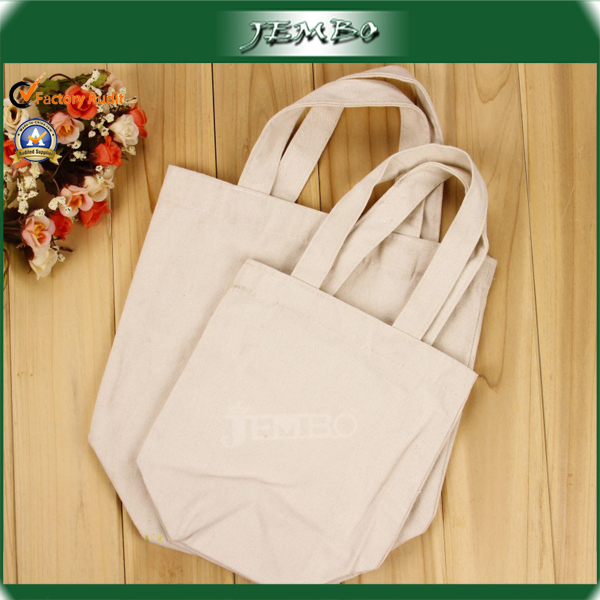 Fashion Popular OEM Durable Natural Cotton Tote Shopping Bag