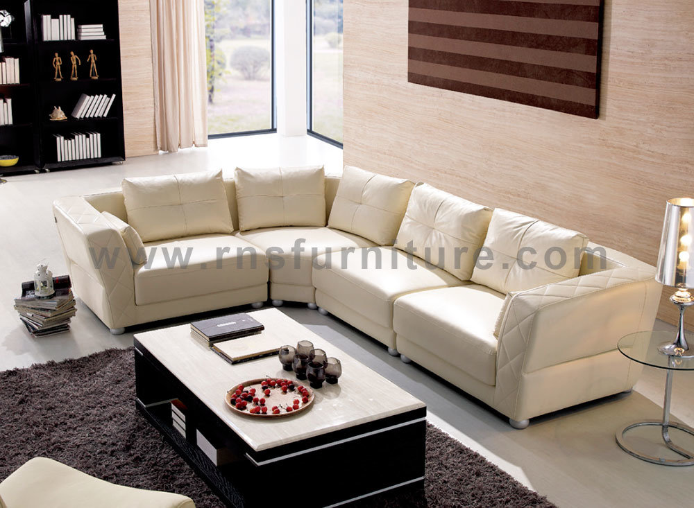 High Quality Sectional Leather Sofa 667#