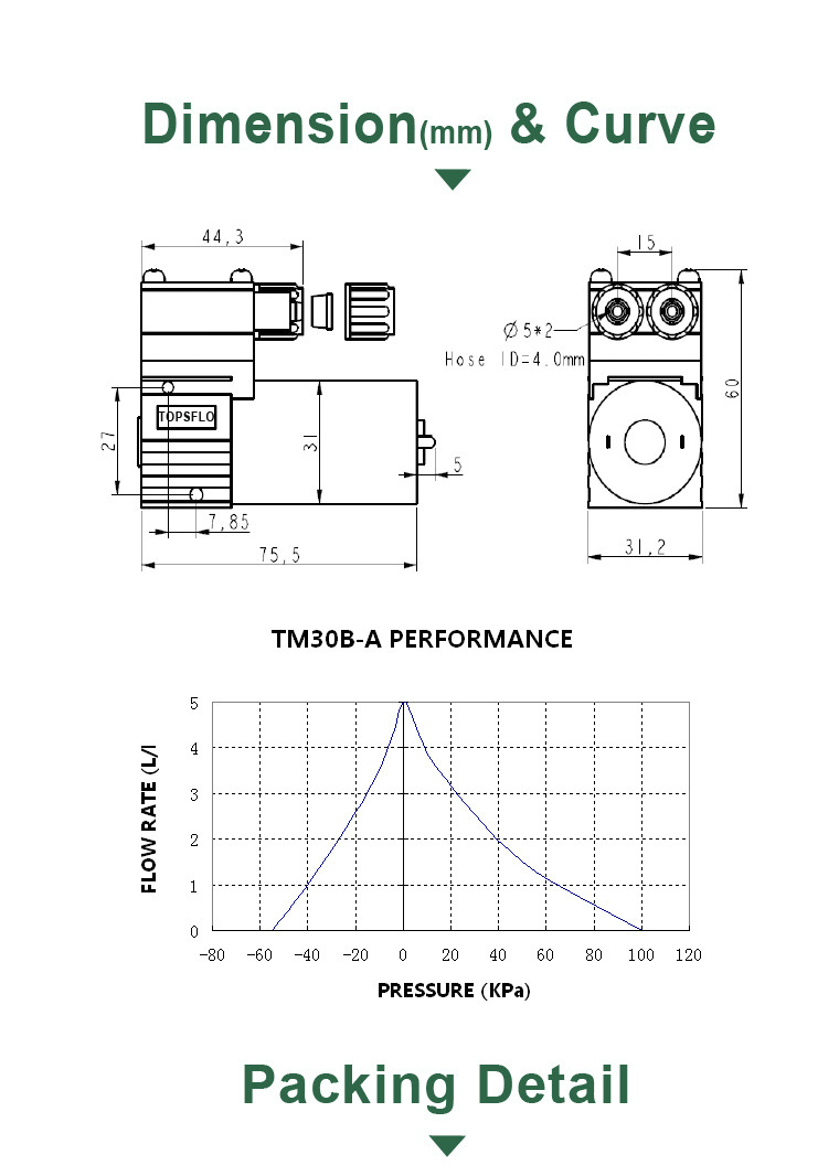 Topsflo TM30b-a Mini Air Pump