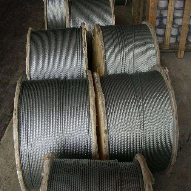 6*7+FC Hot DIP Galvanized Steel Wire Rope From Regina