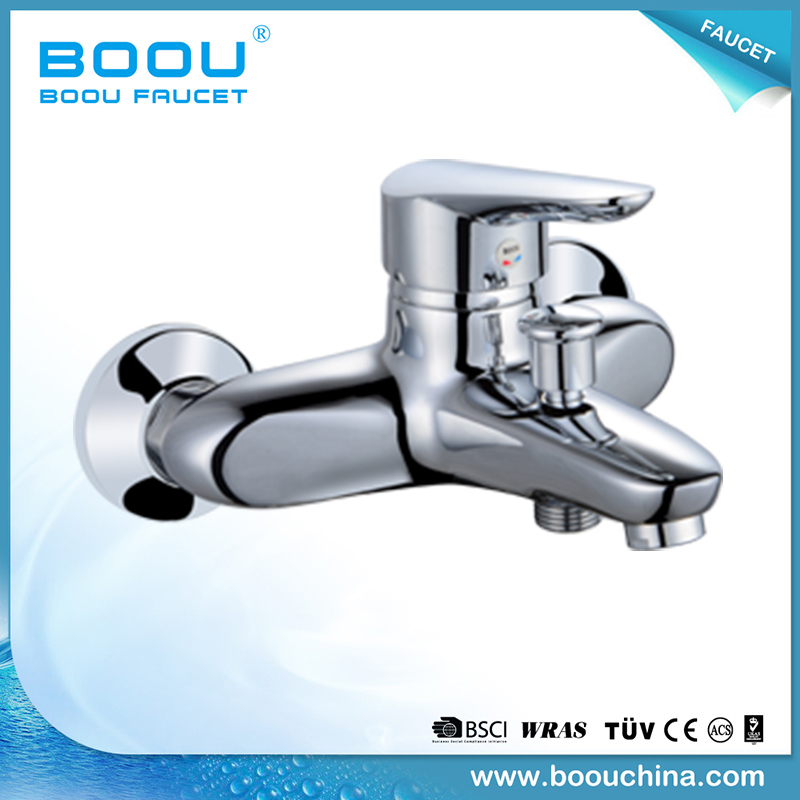 Boou Wall Mounted Brass/ Zinc Bathroom Faucet