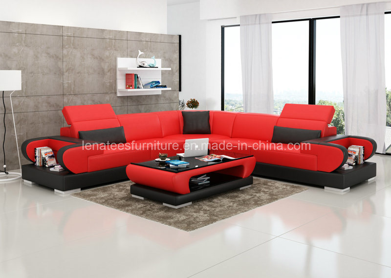 G8002b Luxury Villa Furniture Design Modern Corner Sofa