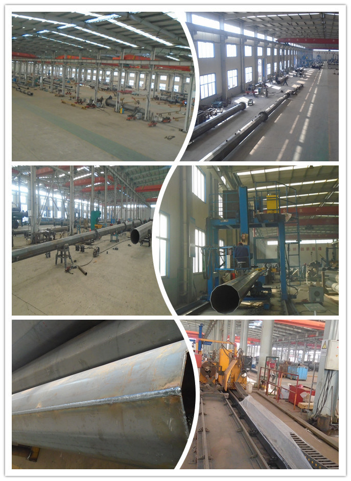 Galvanized Steel Monopole Tower