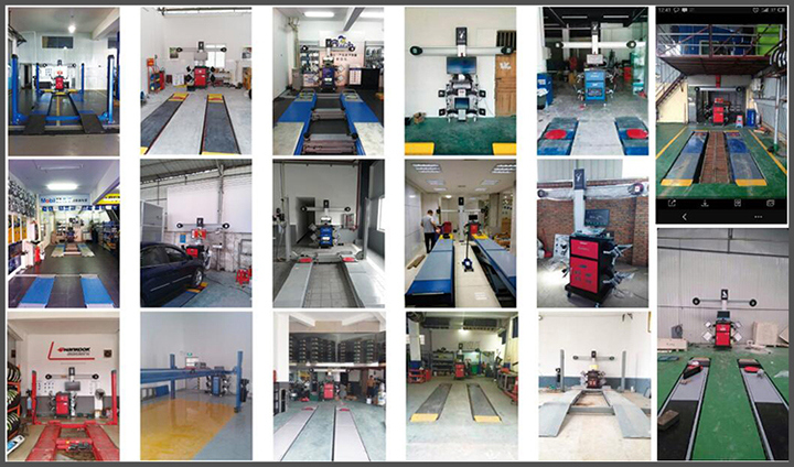 Ce Certificated High Quality 3D Car Wheel Alignment