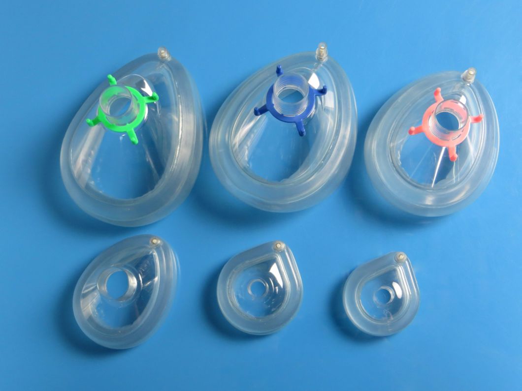 PVC Medical Disposable Anesthesia Mask with Ce. ISO