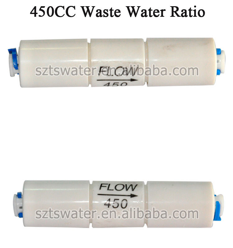 450cc Waste Water Ratio Fitting for RO Water Purifier