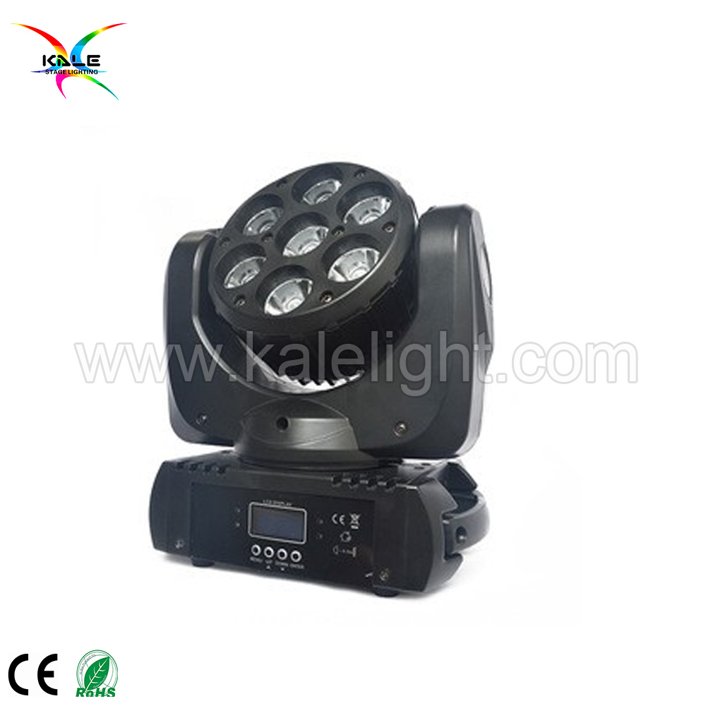 Moving Head Light 7PCS 12W Beam Light for Stage Party