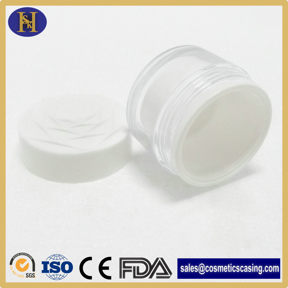 30g Hot Selling Plastic Cream Jar with Special Cap