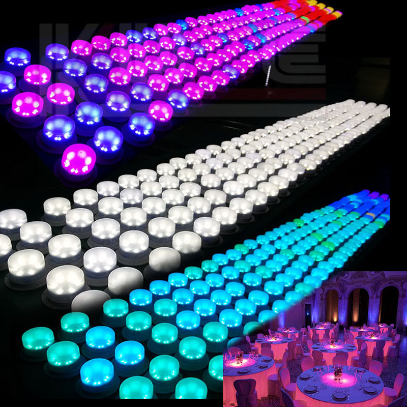 LED RGB Light Base with Rechargeable Battery and with Remote Control