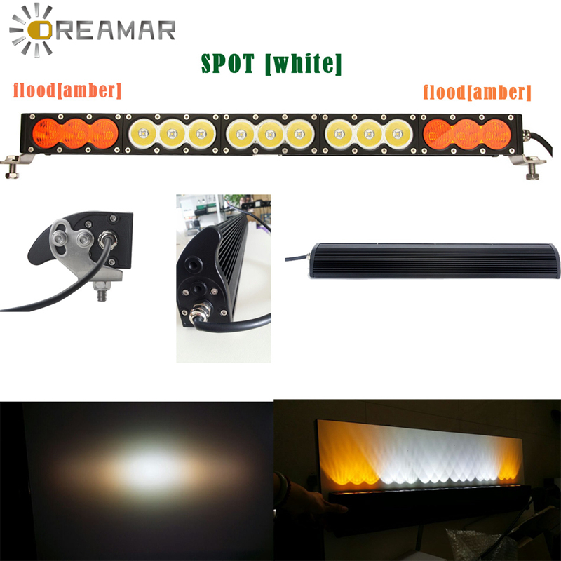 120W Single Row LED Light Bar 10W LED Offroadlight