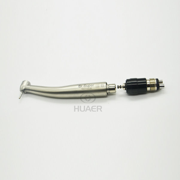 Mini Head Titanium Handle High Speed Handpiece with Quick Coupling