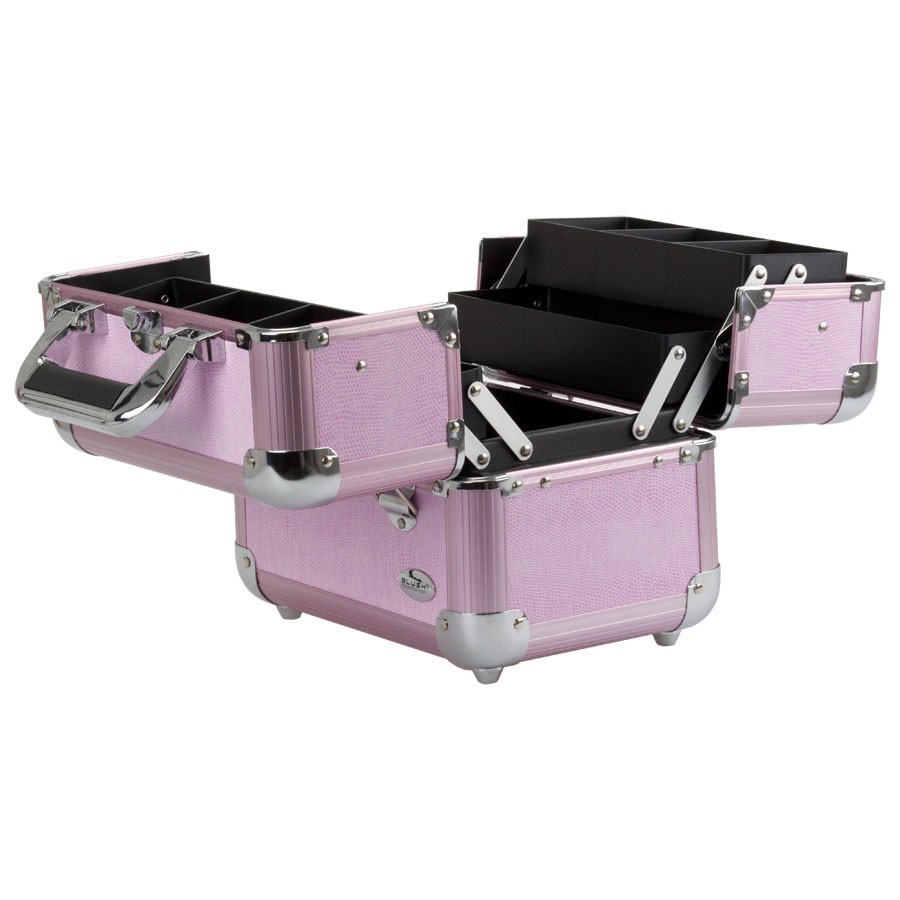 Hard Carrying Beauty Aluminum Framed Makeup Case with Trays (HB-2002)