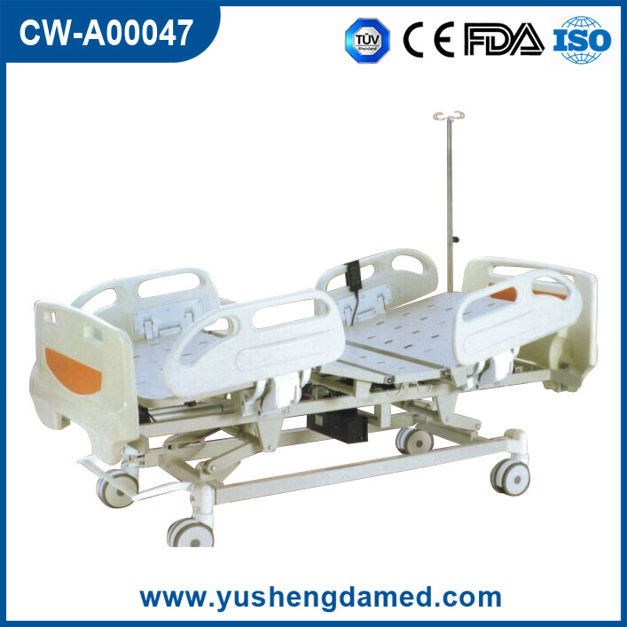 5 Functions Foldable Electric ICU Hospital Bed Cw-A00047