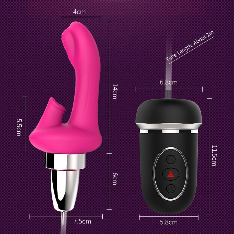 10 Vibration 5 Suction Modes Clitoral G-Spot Sucking Massager Remote Adult Sex Toys for Women