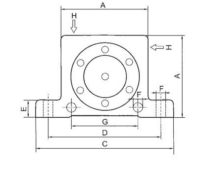 R-63 Pneumatic Roller Vibrator China Supplier