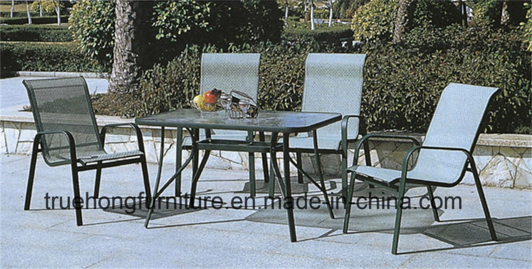 Hotel Outdoor Dining Sets PVC Rattan Outdoor Furniture Outdoor Stretching Furniture UV Resistant Furniture Outdoor Casual Furniture