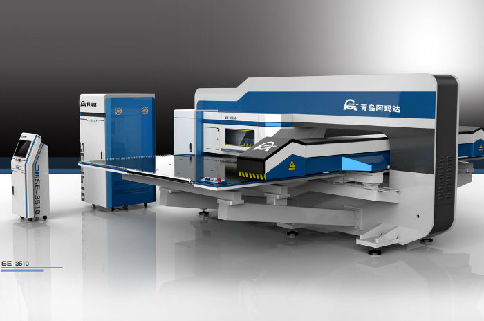 Servo Motor Drive CNC Turret Punch Press Machine