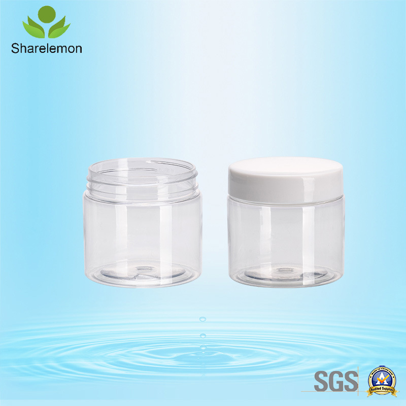 100ml Pet Transparent Plastic Food Jars for Food Storage