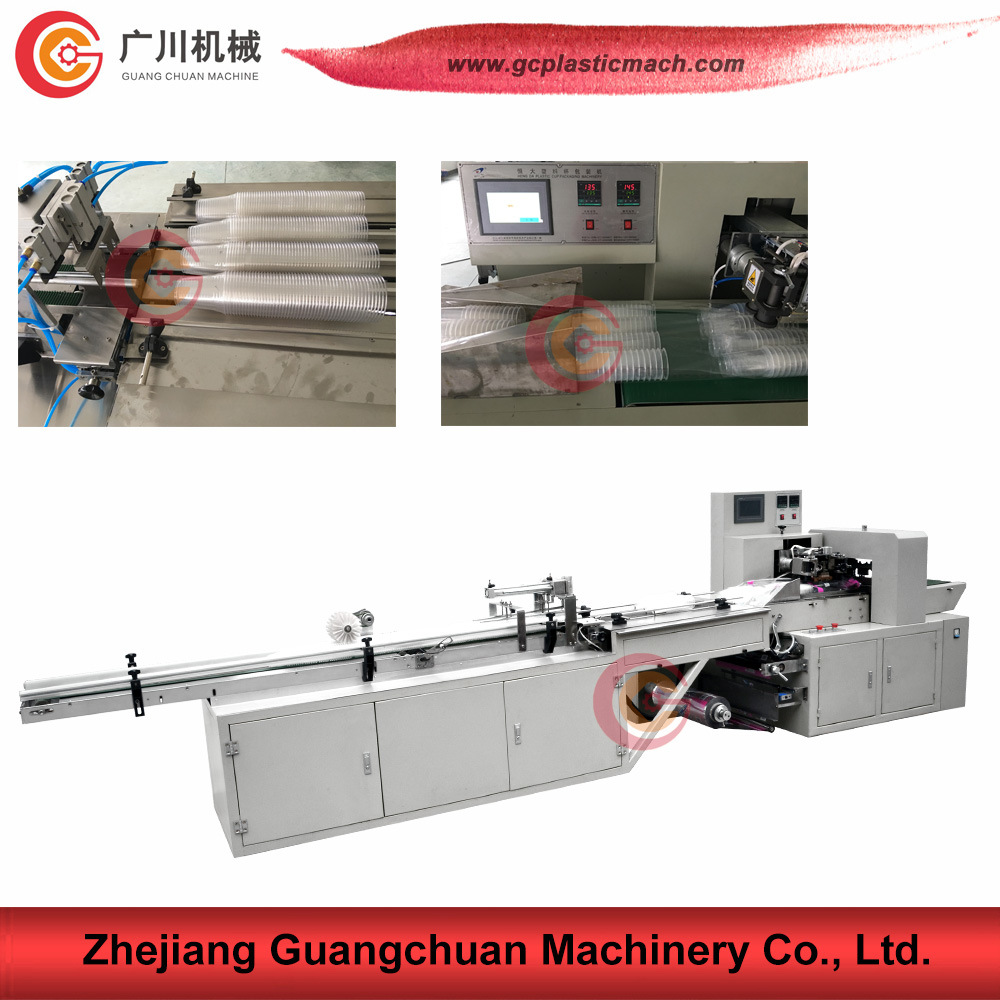 Four Rows Full-Automatic Plastic Cup Bowl Packing Machine